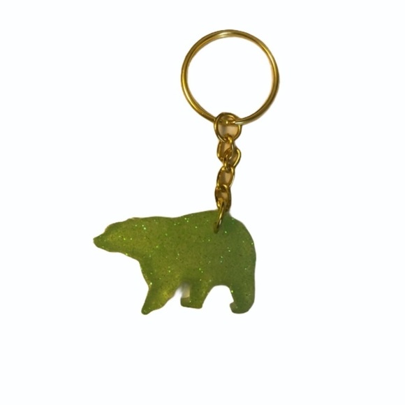 Hand Crafted Other - Handmade Baby Bear Keychain